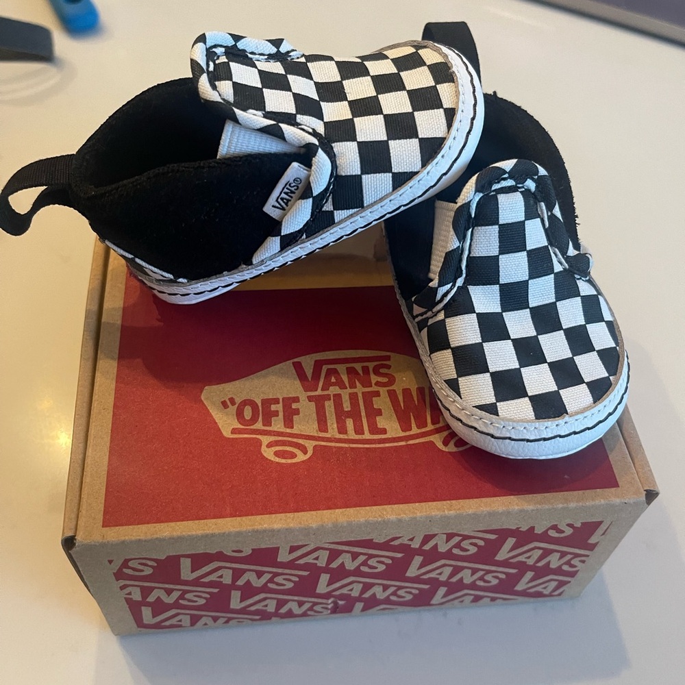 NEW Baby Vans shoes size 2